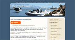 Desktop Screenshot of marineecotours.com