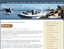 Tablet Screenshot of marineecotours.com